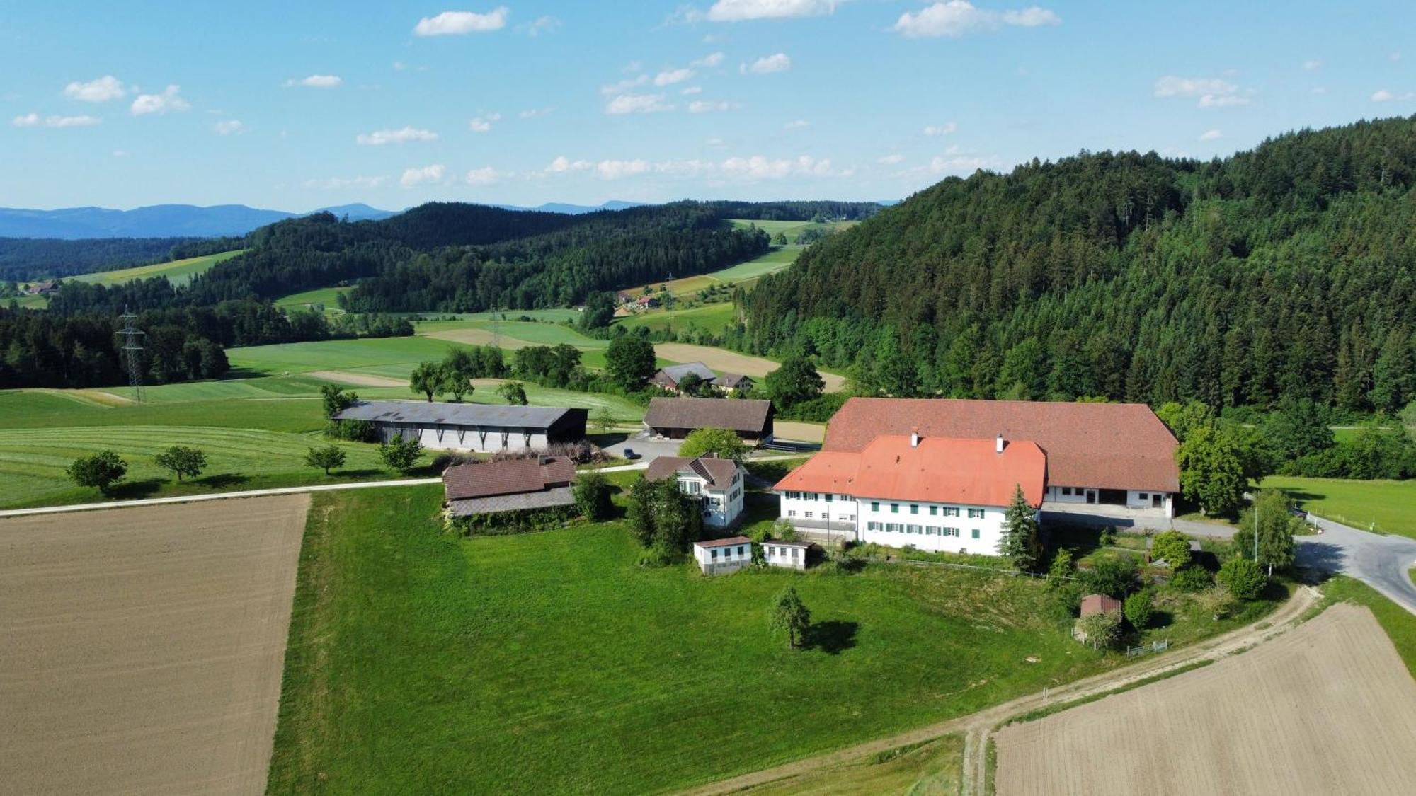 Bed and Breakfast Berghof Erlebnis Ag Pfaffnau Esterno foto